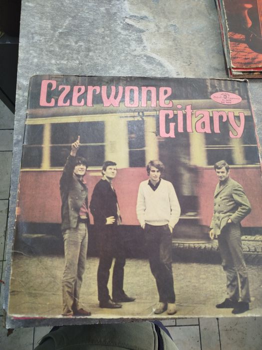 Czerwone gitary płyta winylowa