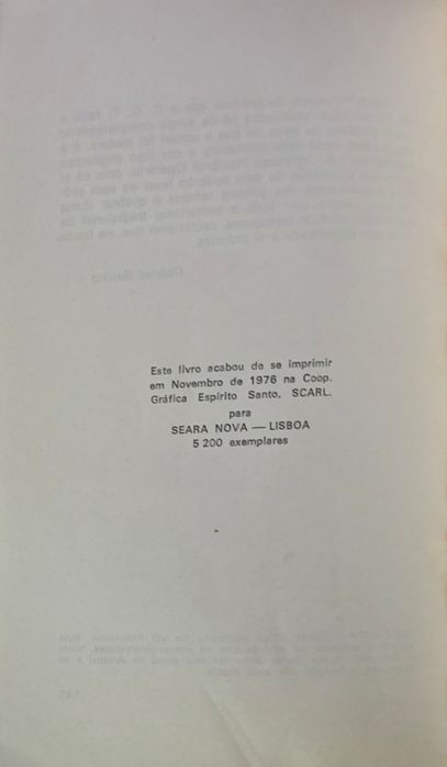 Livro - Escritos (1927 a 1930) - Bento Gonçalves - Ref: SD