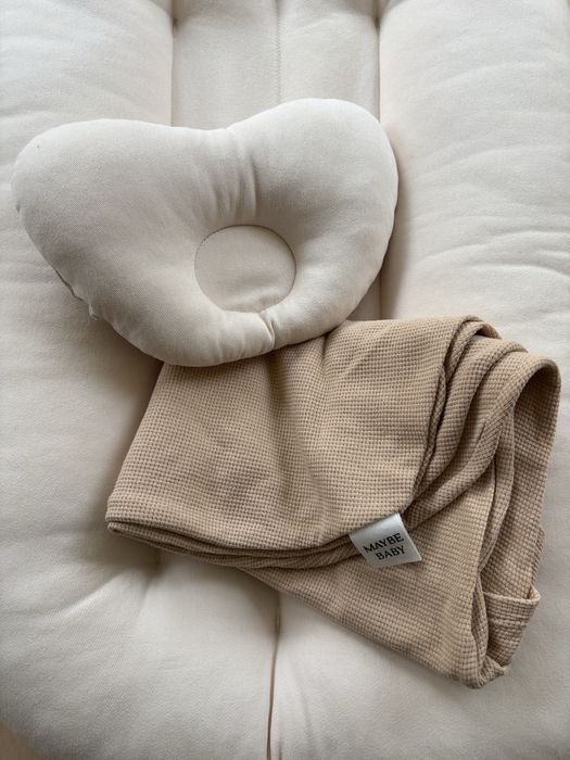 Кокон-гніздечко NEWBORN для новонароджених від MAYBEBABY + чохол
