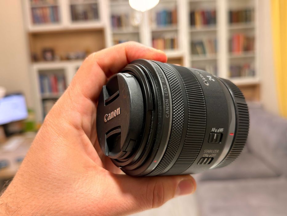 Обʼєктив Canon RF 24mm f/1.8 Macro IS STM — ширококутник зі стабілізатором