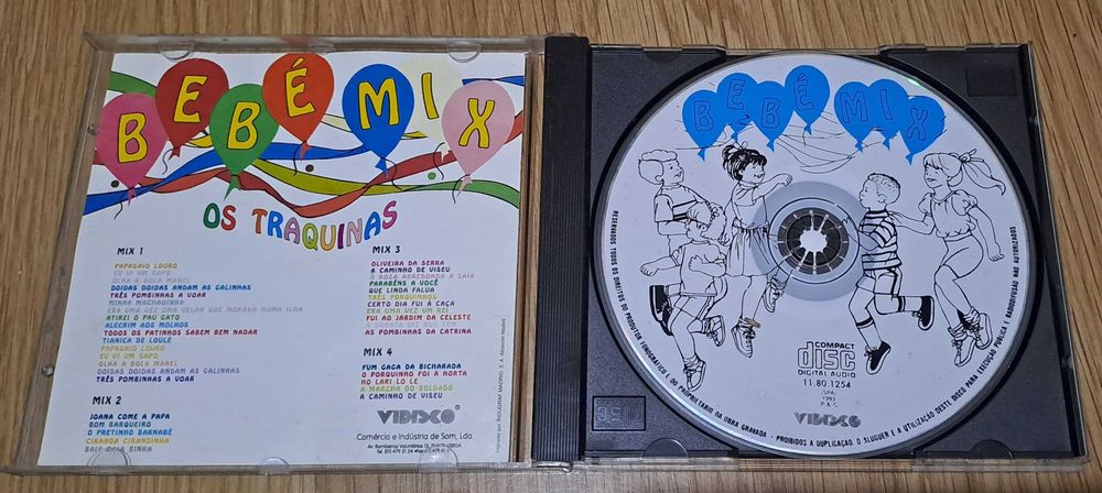 Cd: Os Traquinas – Bebé Mix