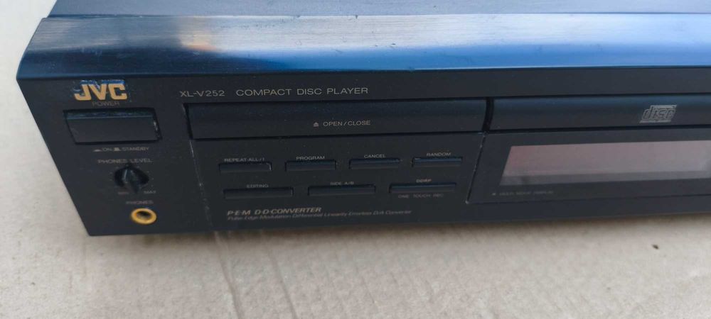 CD-плеєр JVC XL-V252BK / Програвач компакт-дисків / Hi-Fi дека JVC