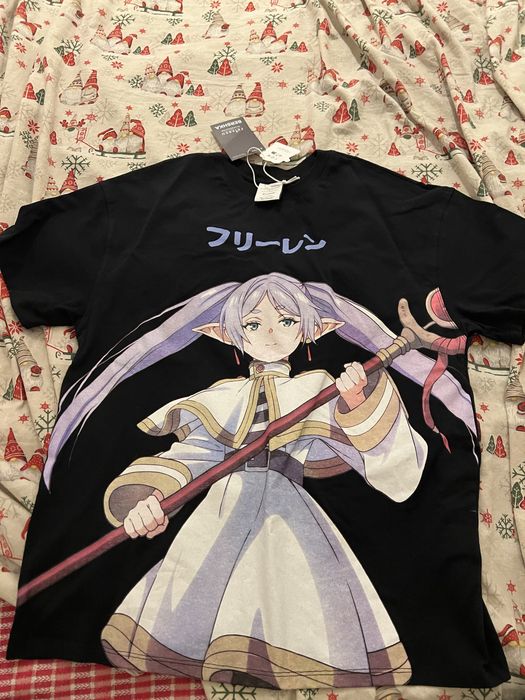 sk8 футболка реп футболка оверсайз футболка реп у2к аниме frieren