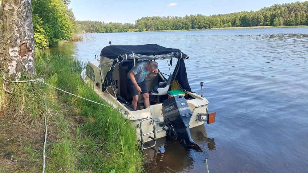 Łódka motorowa Bydgoszcz