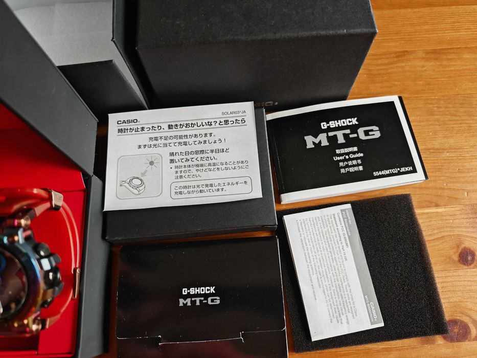 Casio G-Shock MTG-B1000VL-4AER Volcanic Lightning Limited (świet. st.)