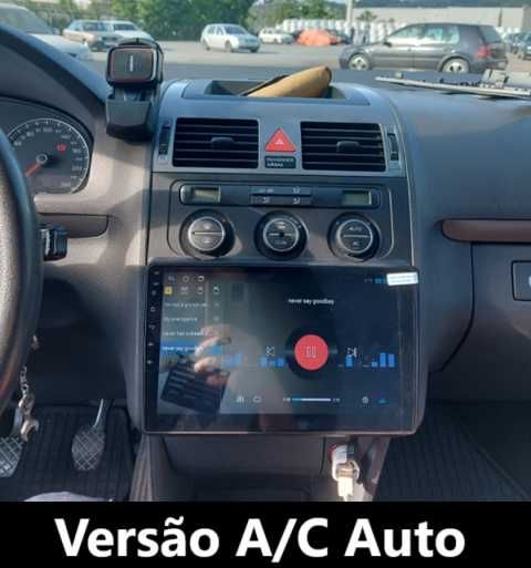 (NOVO) Rádio • 2DIN 10.1" • VW Touran • Android • [4+64GB] • Wifi GPS