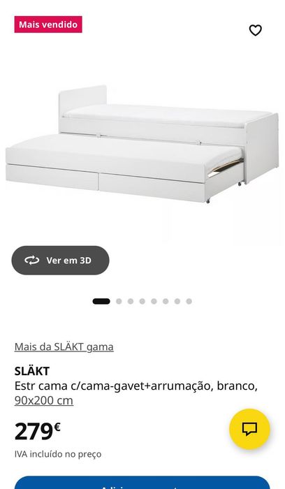 Cama beliche ikea