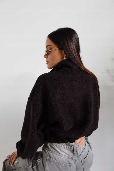 La manuel kurtka baranek furry czarna Warszawa Białołęka • OLX.pl