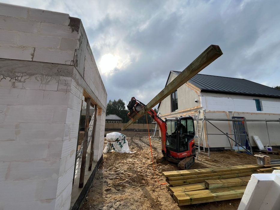 Usługi minikoparką