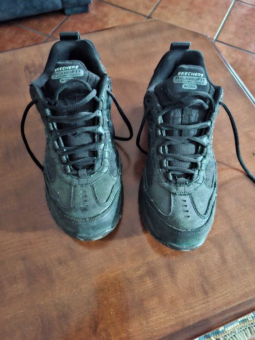 Sapatilhas de trabalho biqueira de aço pouco uso (Nº41)