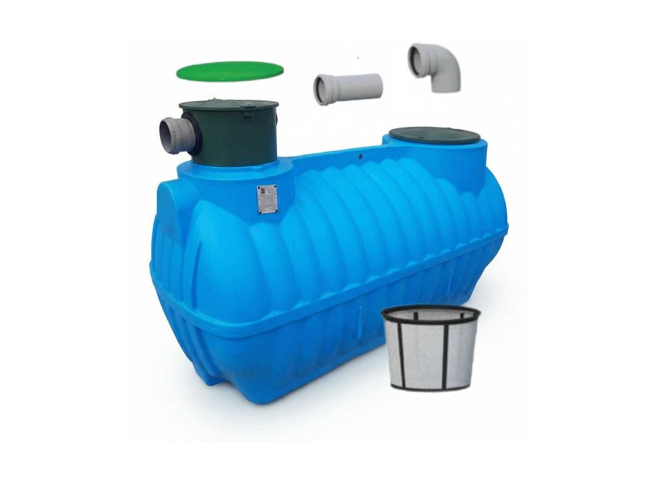 Zbiornik pojemnik na deszczówkę oczyszczalnia przydomowa BOLT 1000L