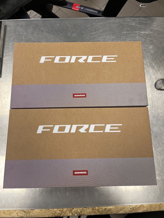 Zestaw hamulcowy Sram Force AXS E1 Nowy Gwarancja FV Klamki Zaciski