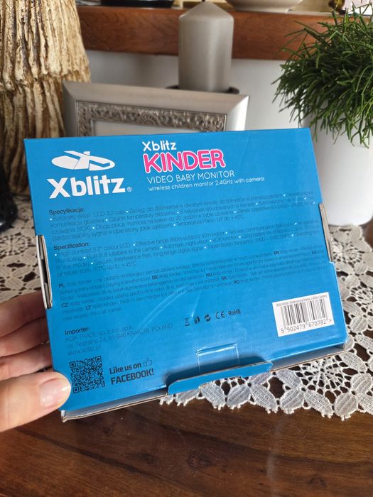 Niania elektroniczna Xblitz Kinder video