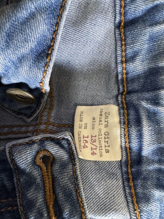 Calções ganga zara kids 13/14 anos