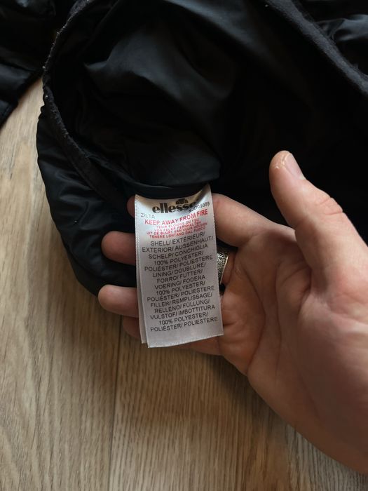 Ellesse Męska Kurtka Ocieplana Anorak Casuals Streetwear