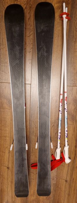 Komplet narty Wedze 110 buty Rossignol  wkładka 19-20.5cm ,kask, kijki