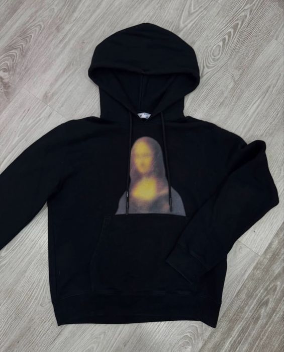 Sweatshirt Off White Hoodie monalisa