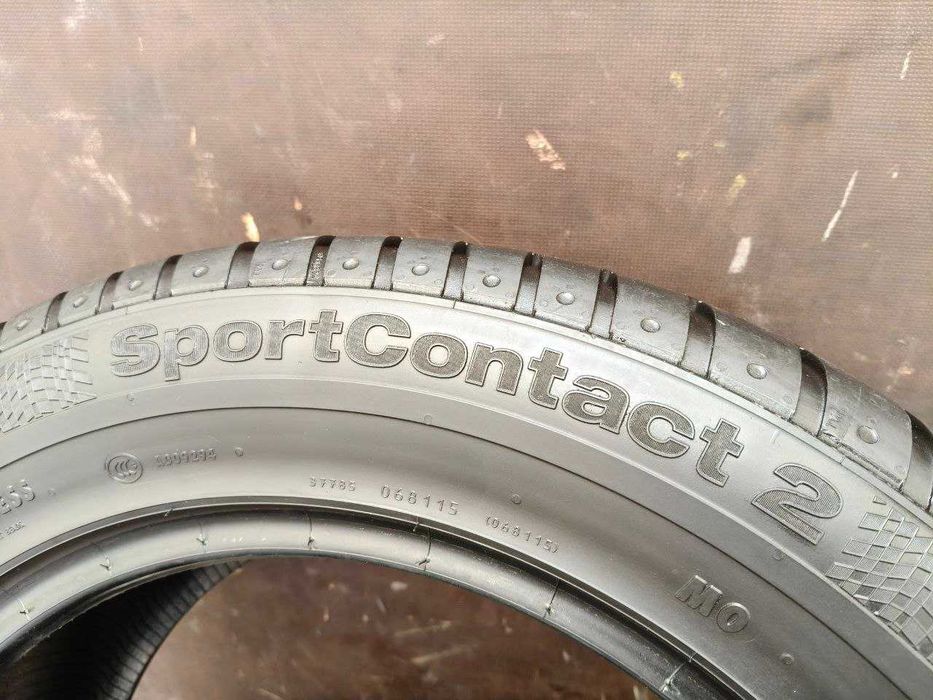 Continental Sport Contact 2 235/55r17 made in Germany 2шт, 17год, 7мм, ЛЕТО. Привезены из Германии