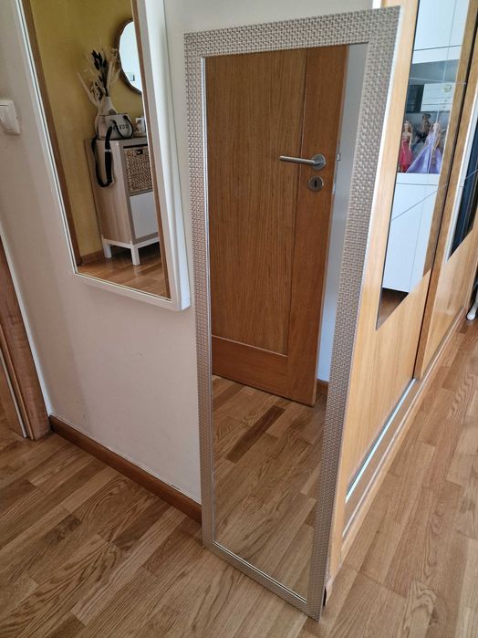 Espelho parede prateado