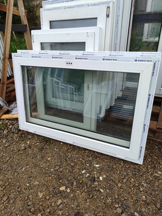 Okno pcv 143 x 89 uchylne używane pcv 140 x 90