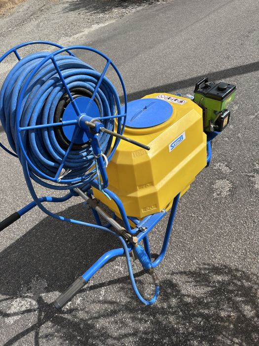 Maquina pulverizadora Sulfatar Motorizada