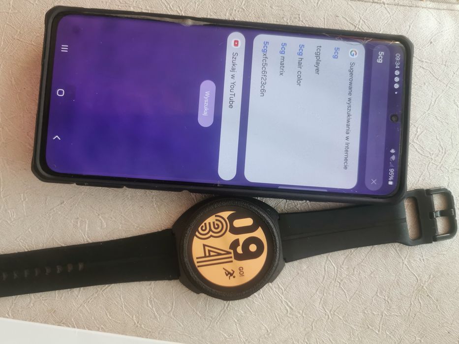 Samsung s 21 ultra 5 g plus zegarek Galaxy watch 4