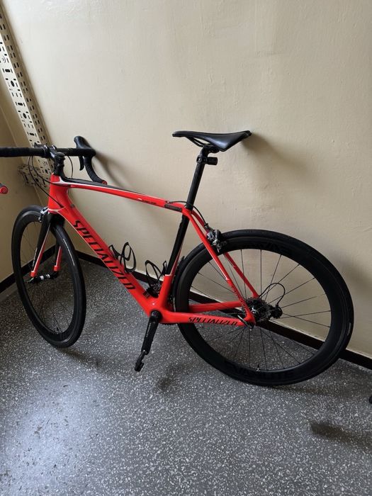 SPECIALIZED tarmac carbon gratis Rocket Red Ultegra Trimax  r. 56