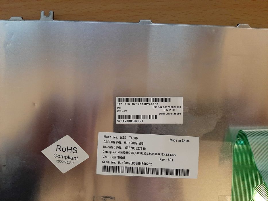 Toshiba L300-18G Peças