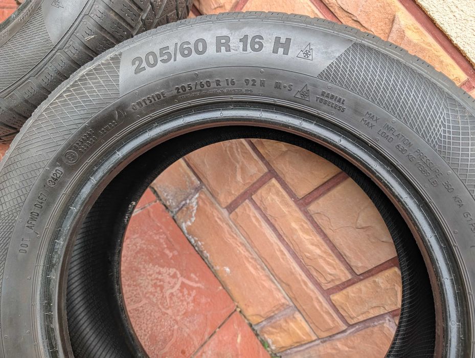 opony 205/60R16 Continental