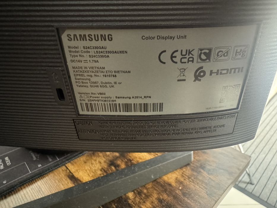 Monitor Samsung S24C330 100hz