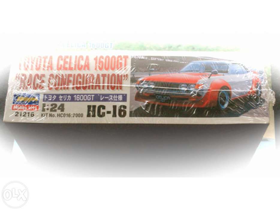 Kit modelismo toyota celica 1600gt – hasegawa race