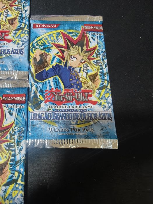 5x Yugioh Legend of blue eyes white dragon 1st edition português