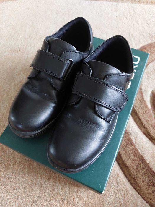 Кожаные туфли braska 33-34 размер