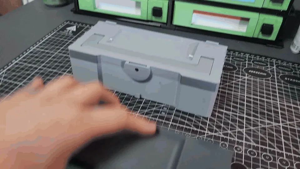 Caixa de Arrumação Modular Empilhável