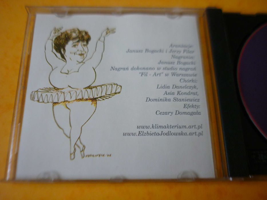Płyta CD Elżbieta Jodłowska "Klimakterium i już"