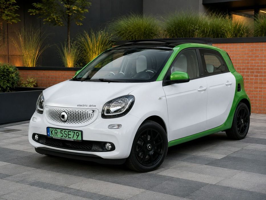 Smart Forfour Niski przebieg | Otwierany dach | Navi | Elektryk | Automat
