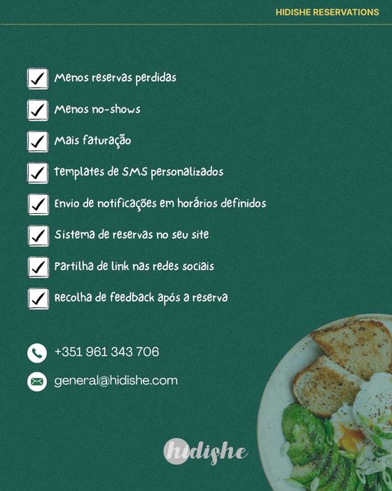 Site profissional para restaurante | reservas online