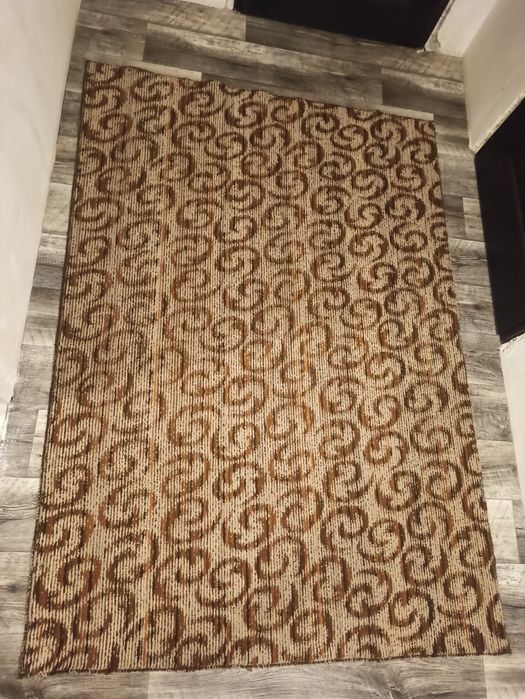 Ковер шерстяной натуральный 150*200см Сады 2