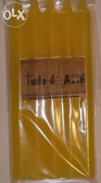 Velas coloridas de 15cm pack com 5 unidades – Tudo de Axé