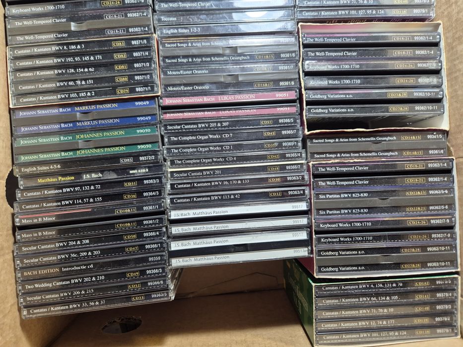 CD Бах Бетховен Шопен Брамс Гайдн Берліоз Моцарт Шуберт Ліст класика