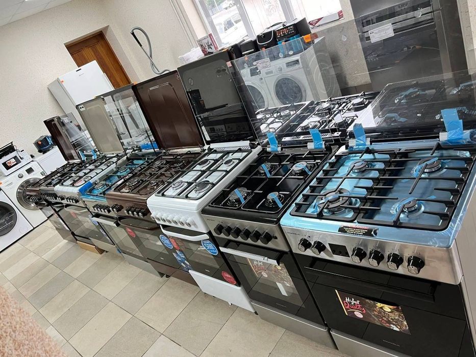 Електрична плита газова плита Комбінована