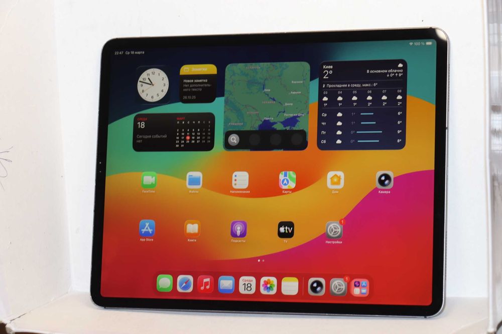 Apple A1895 iPad Pro 3 Gen 12.9" Wi-Fi + 4G 256GB Space Grey MTHJ2!94%