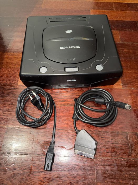 Sega Saturn + Comando Original – Comando com Anomalia