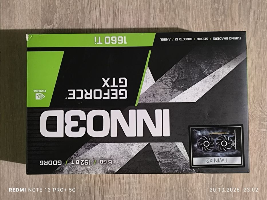 GeForce GTX1660Ti 6GB INNO3D