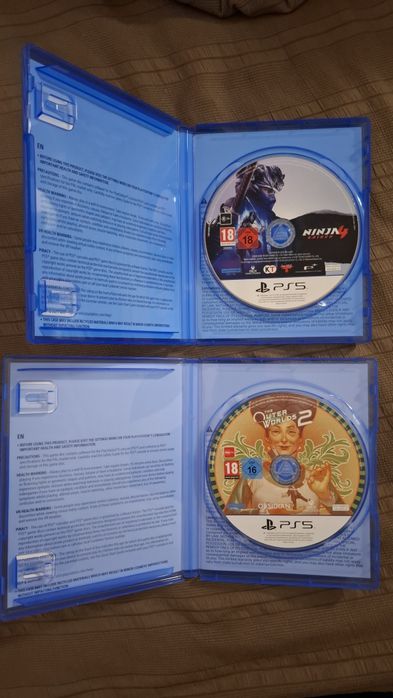 Ninja Gaiden 4  + Outer Worlds 2  PS5 диски