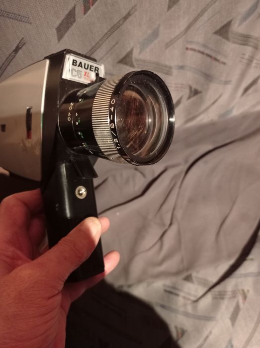 Máquina de filmar 8mmm Bauer