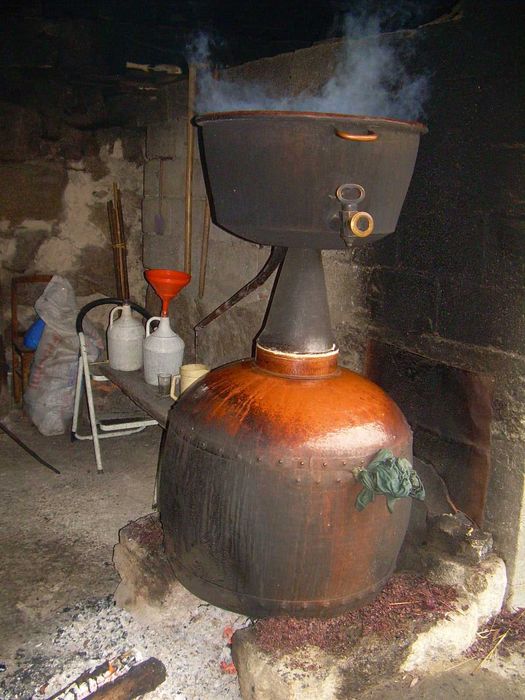 Aguardente de uva, caseira, garrafões de 5 litros