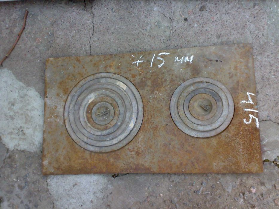 Плита печная новая СССР.710-410 мм.10мм