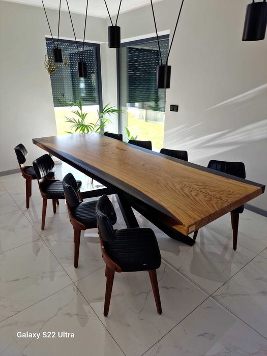 Stół rozkładany stolik drewniany dąb lite drewno na wymiar PRODUCENT