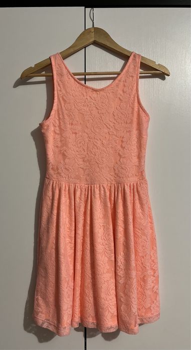 Morelowa sukienka XS, jak nowa!